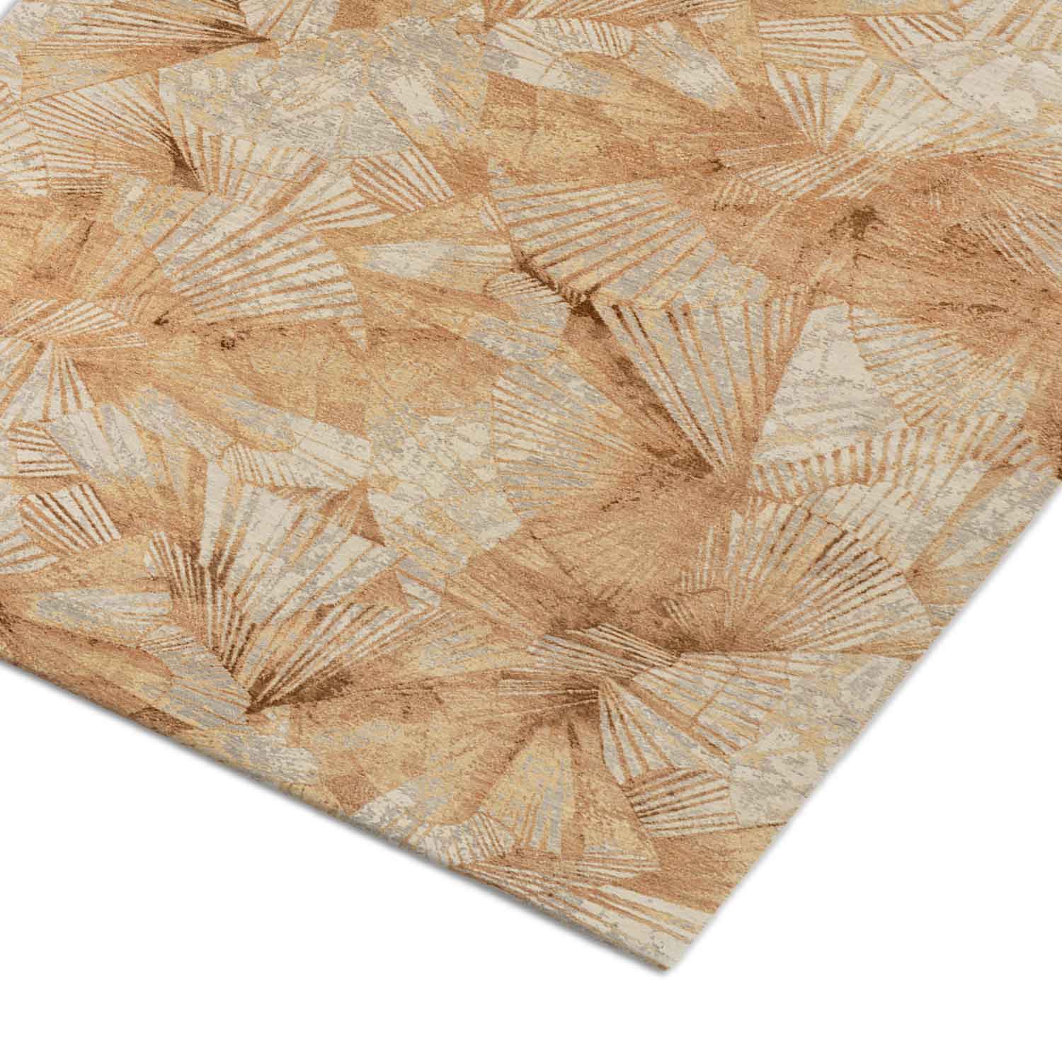 Visage Hand Knotted Woollen And Silk Rug