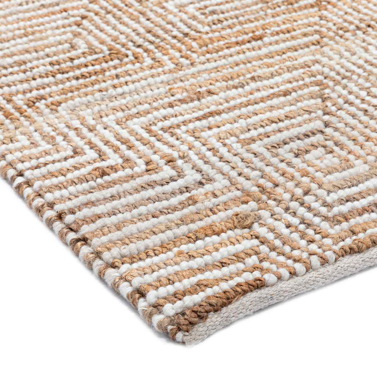 Sufi Woollen And Jute Dhurrie