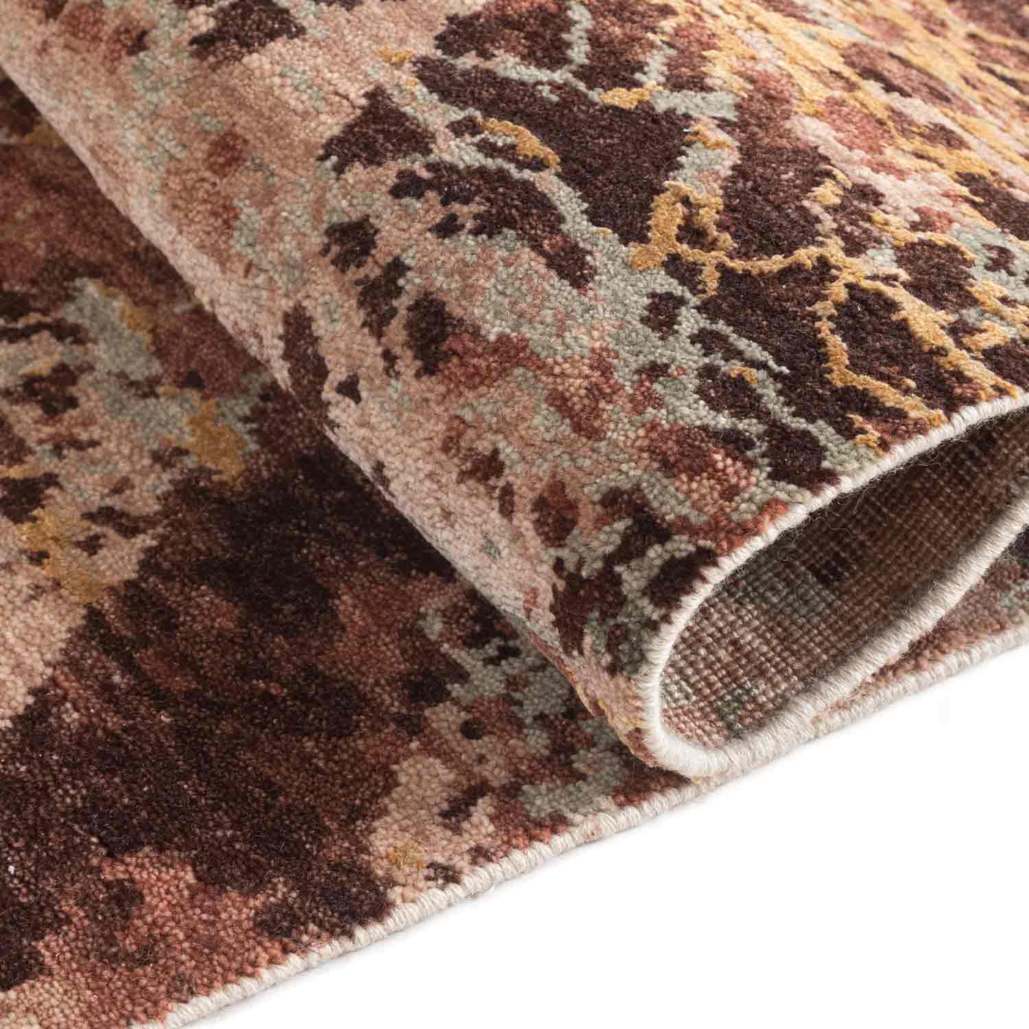 Taal Hand Knotted Woollen And Silk Rug