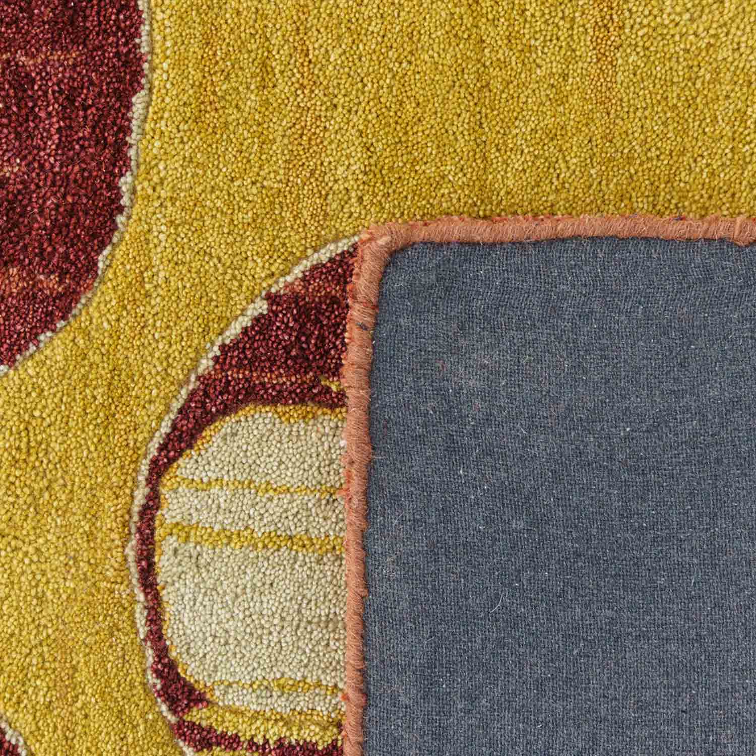 Crescent-Solar Hand Tufted Woolen Rug By Eeshaan Kashyap