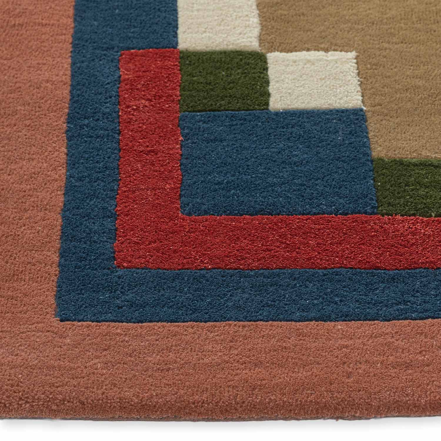 Thela Hand Tufted Woollen And Viscose Rug