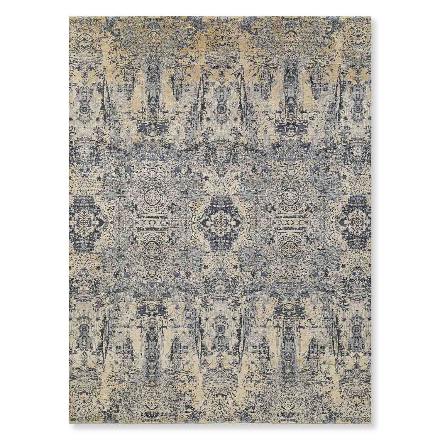 Tempest Hand knotted Woollen And Silk Rug