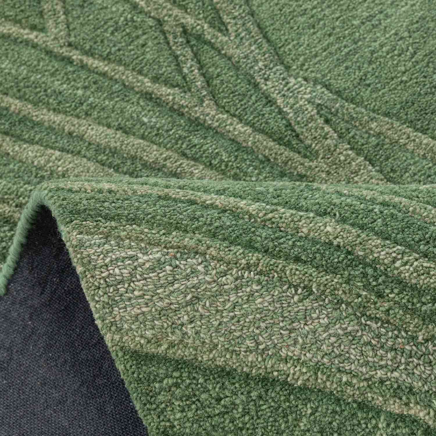 Verdant Hand Tufted Woollen And Viscose Rug