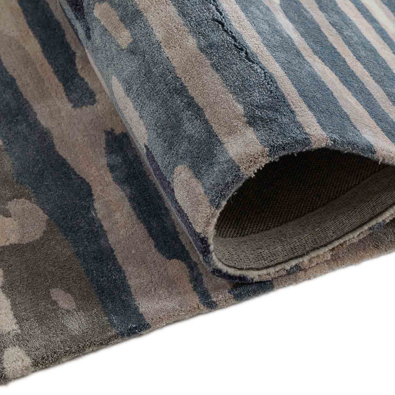 Splice Hand Tufted Woollen And Viscose Rug