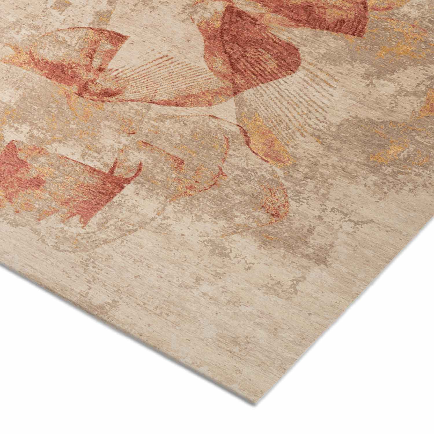 Oleada Hand Knotted Woollen And Silk Rug