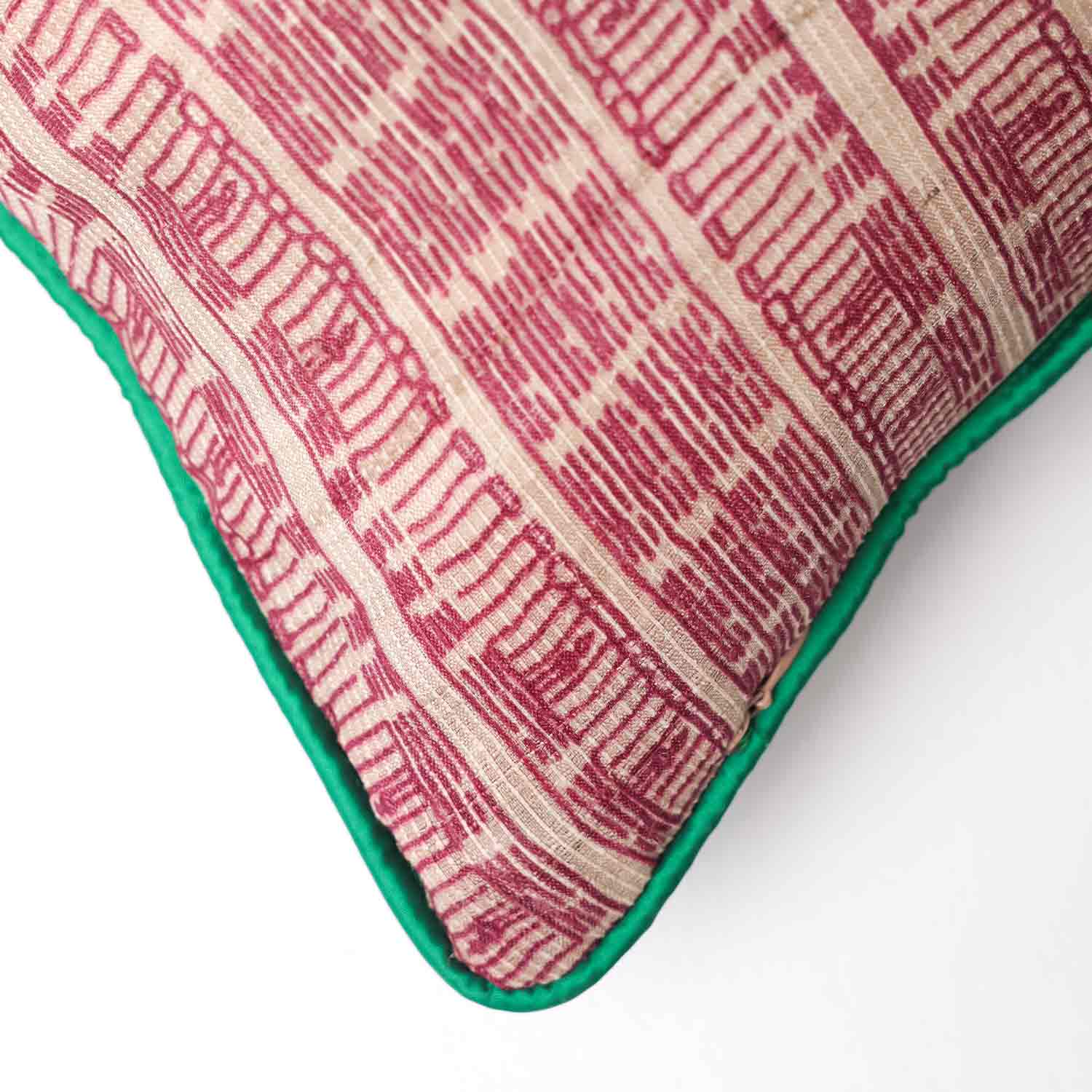 Divano Tassar Silk Digital Printed Cushion Cover By Mariella Ienna