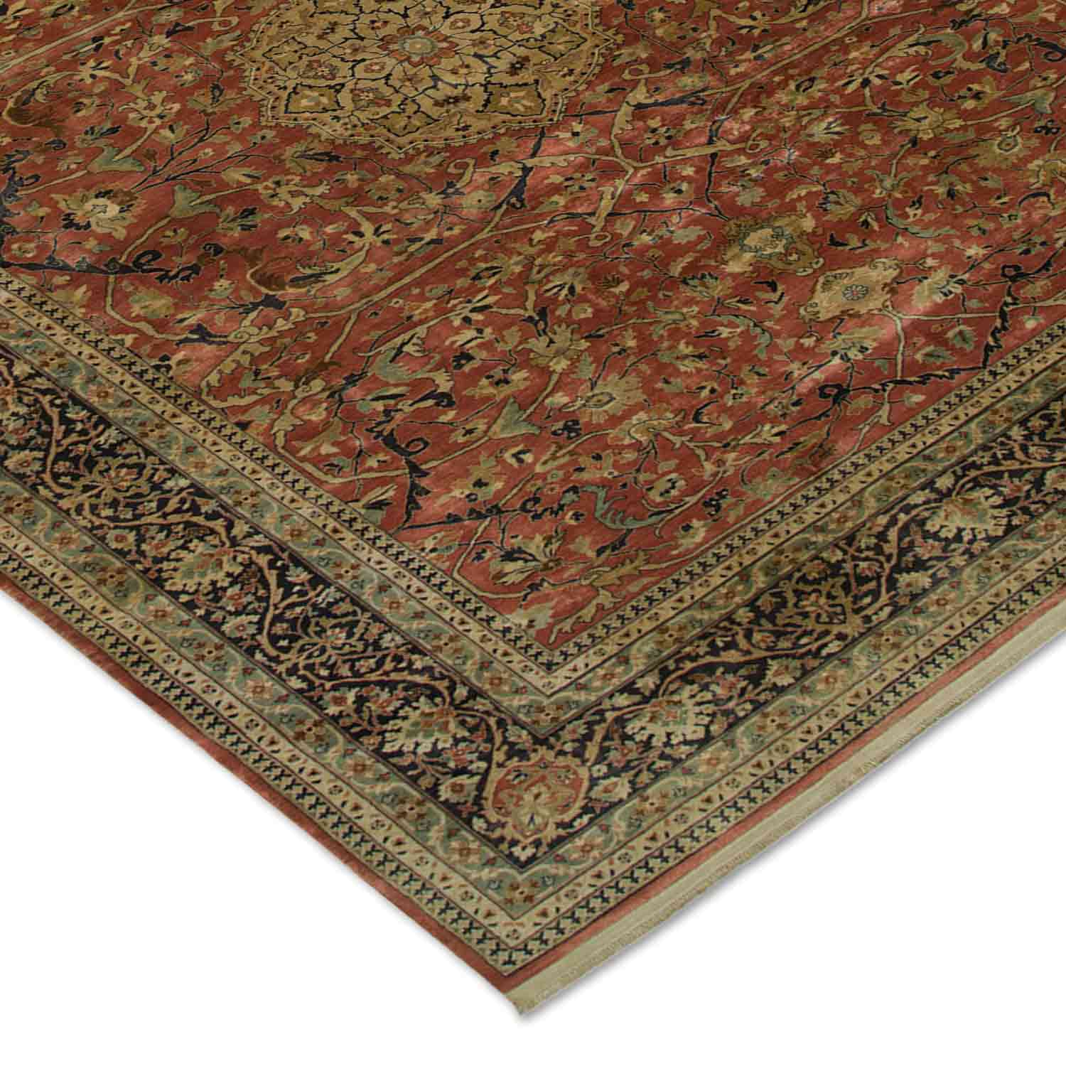 Sultaanabad2 Hand Knotted Woollen Rug