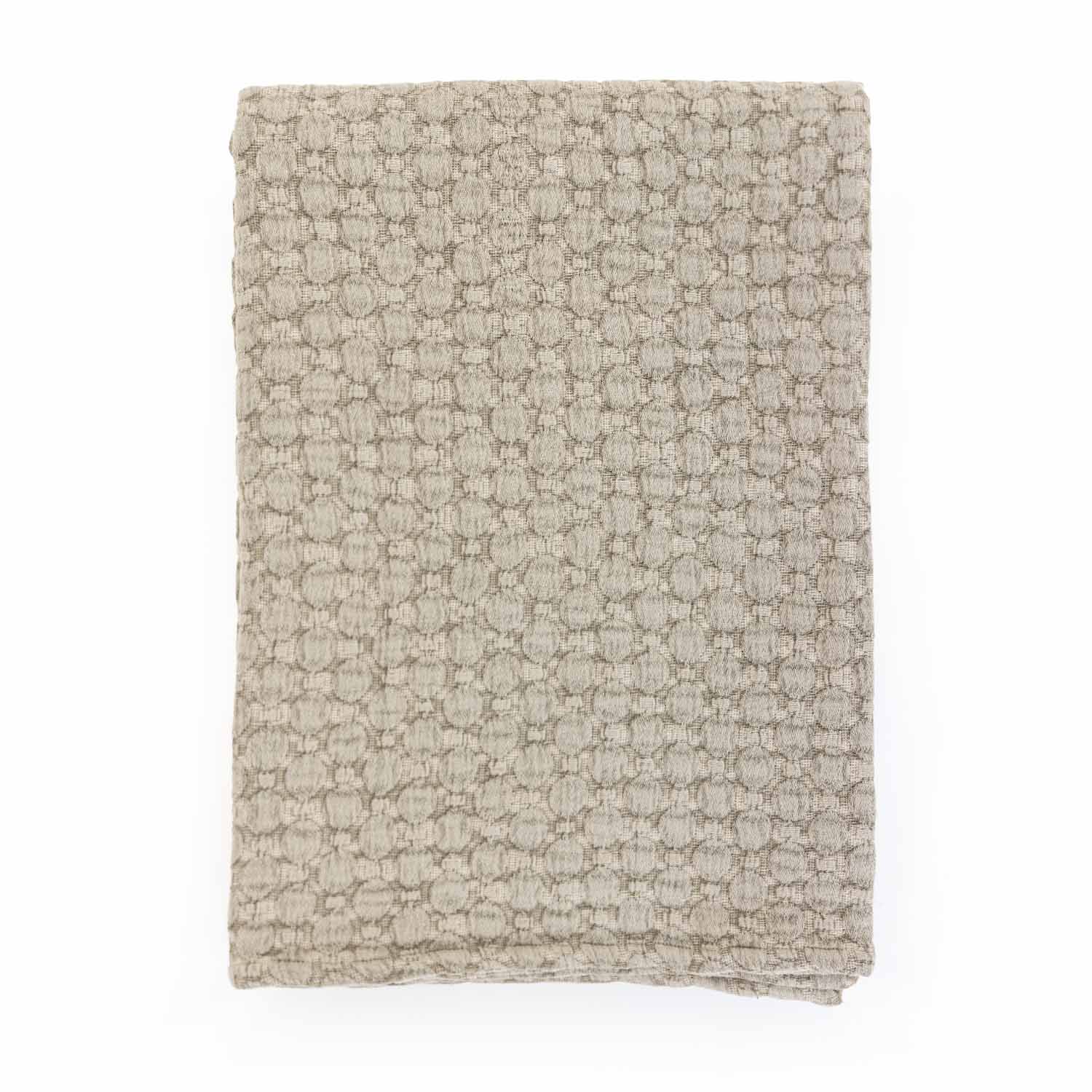 Chevron Cotton Jacquard Throw