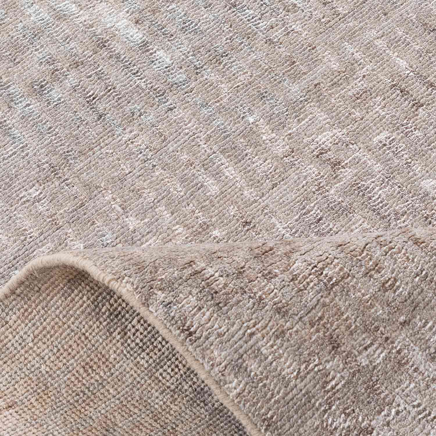 Ombre Hand Knotted Wool And Viscose