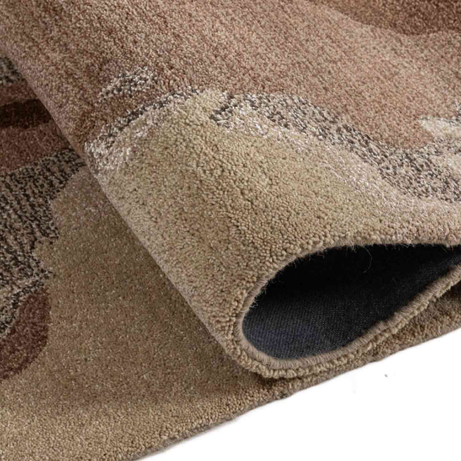 The Highland Hand Tuftedwoollen And Viscose Rug