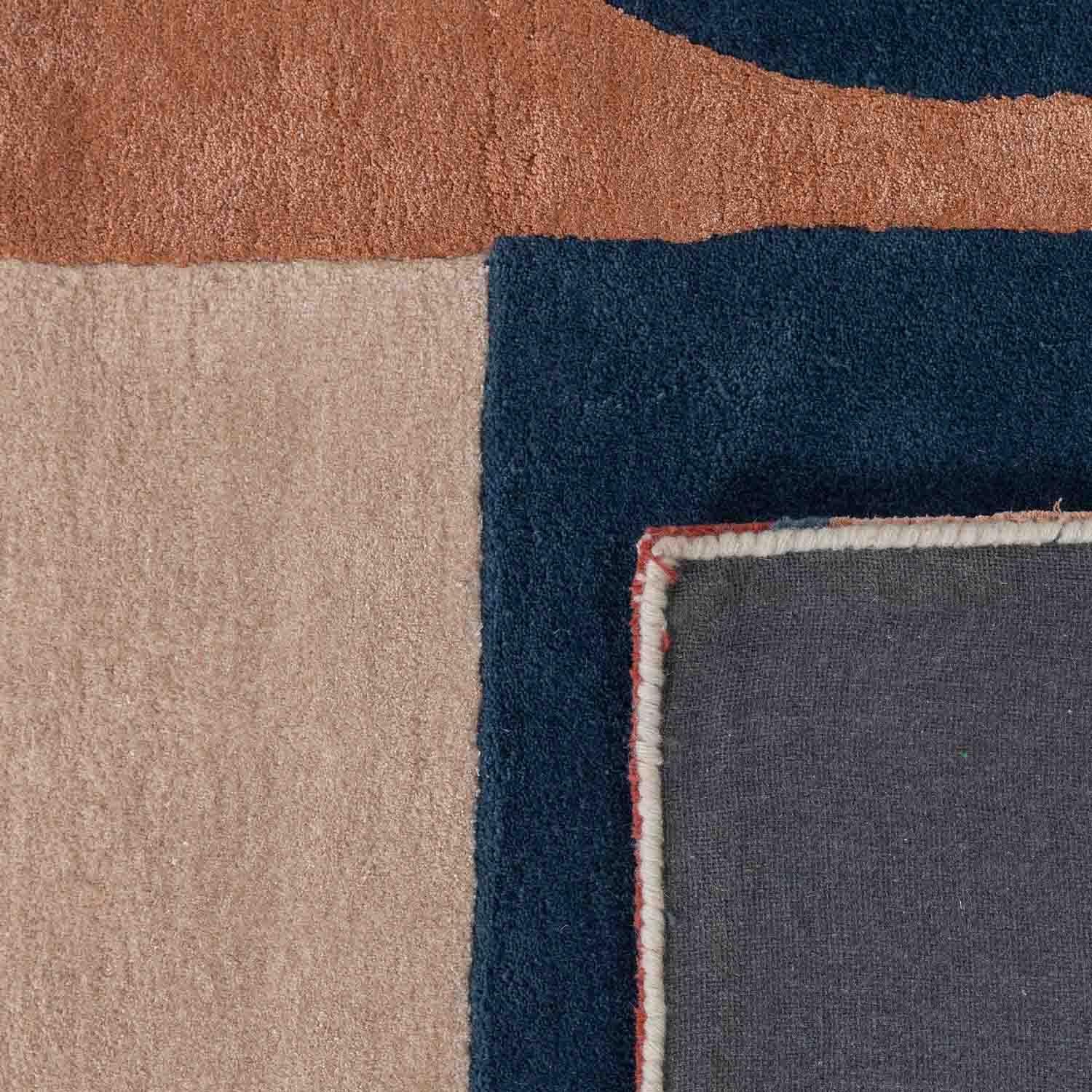 Ice-Lolly Hand Tufted Woollen And Viscose Rug