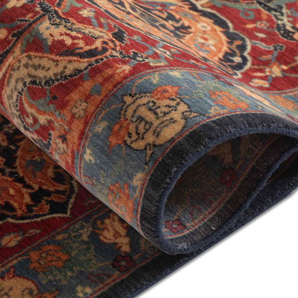 Hunting-X Hand Knotted Woollen Rug