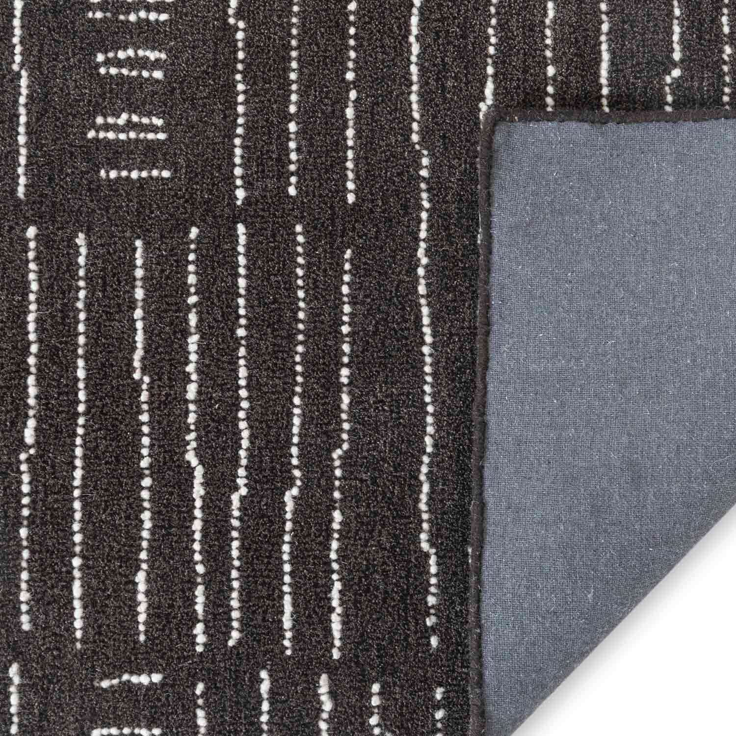 Titanium Hand Tufted Woollen And Viscose Rug