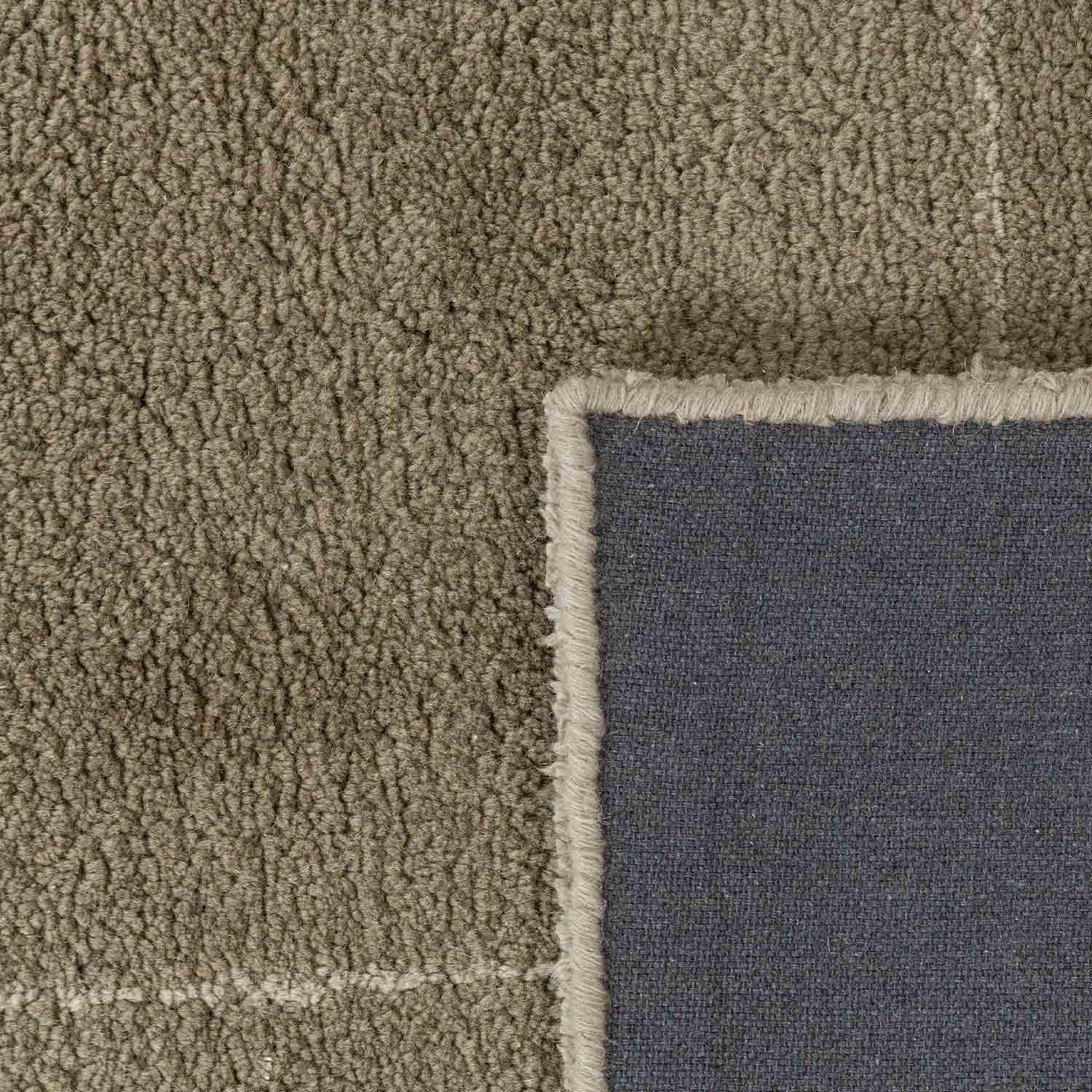 Lawn Hand Tufted Woollen And Viscose Rug