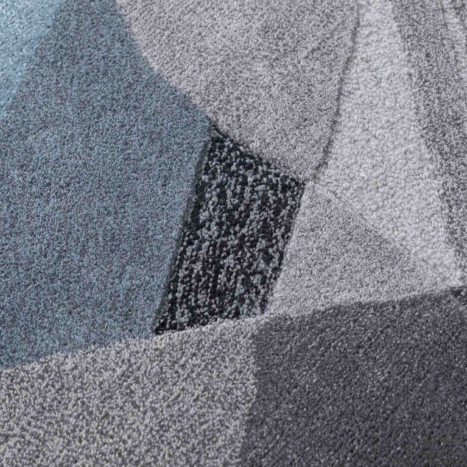 Tafeef Hand Tufted Woollen And Viscose Rug