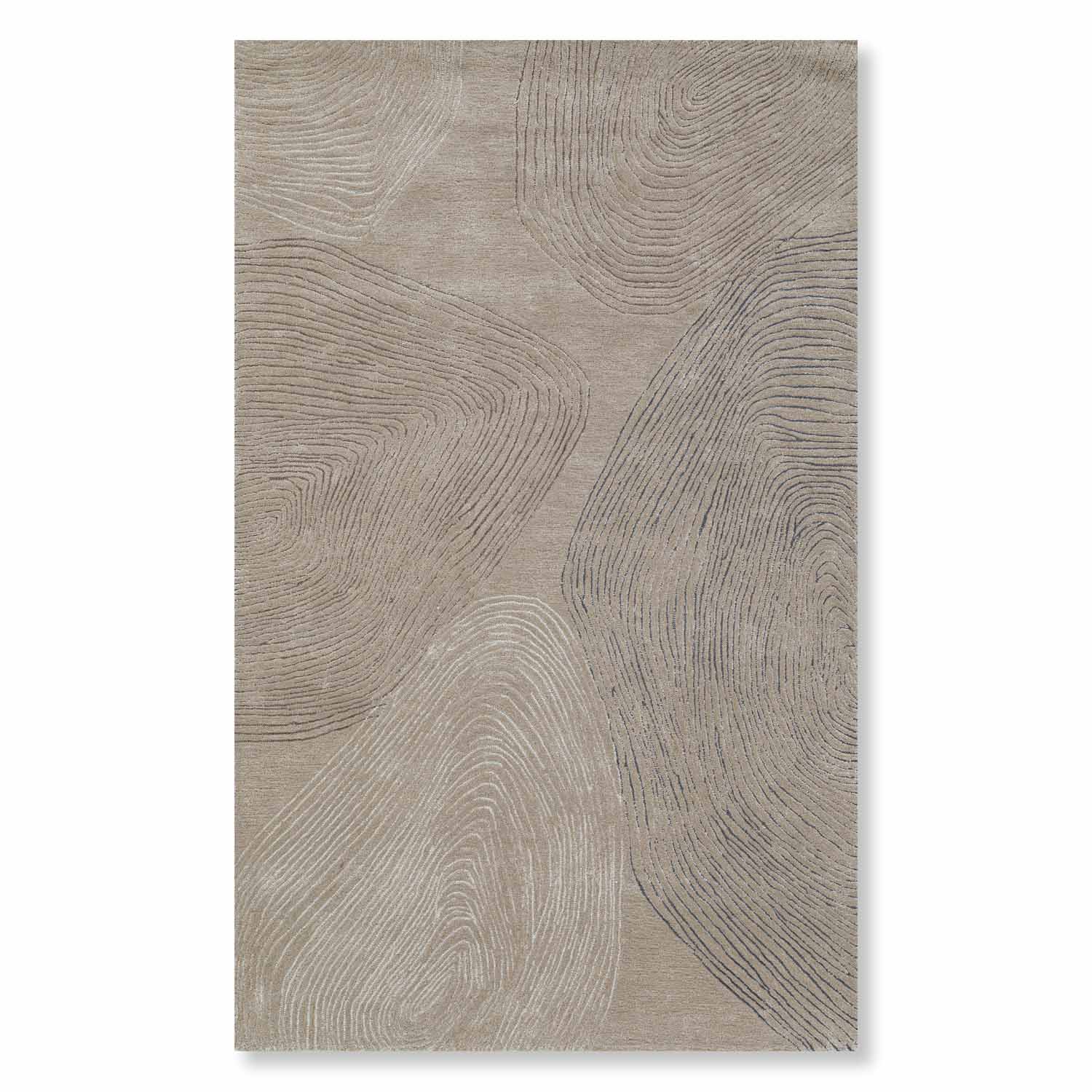 Lateef Hand Tufted Woollen And Viscose Rug