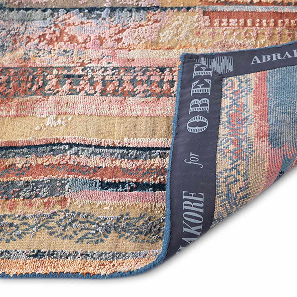 Pochampally Hand Knotted Woollen And Silk Rug By Abraham & Thakore