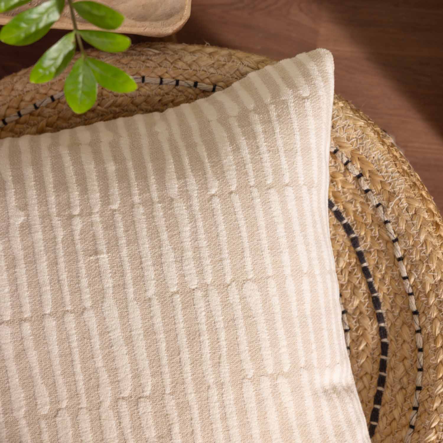 Cotton Jacquard Modura Lumbar Cushion Cover