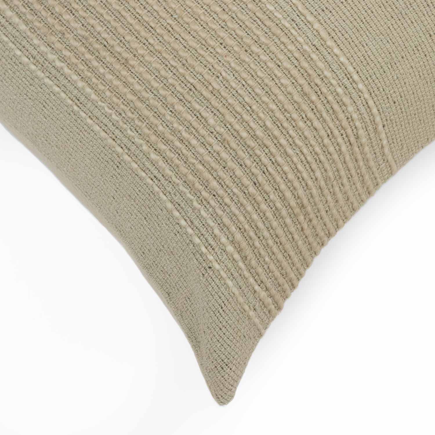 Cotton handloom striped Feira Lumber Cushion Cover