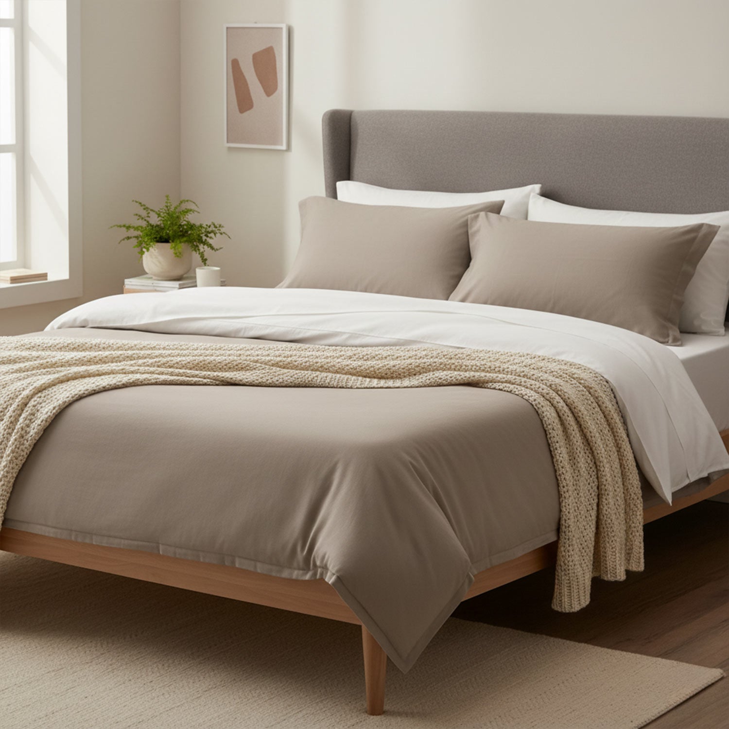 Zest Linen Duvet Cover Set