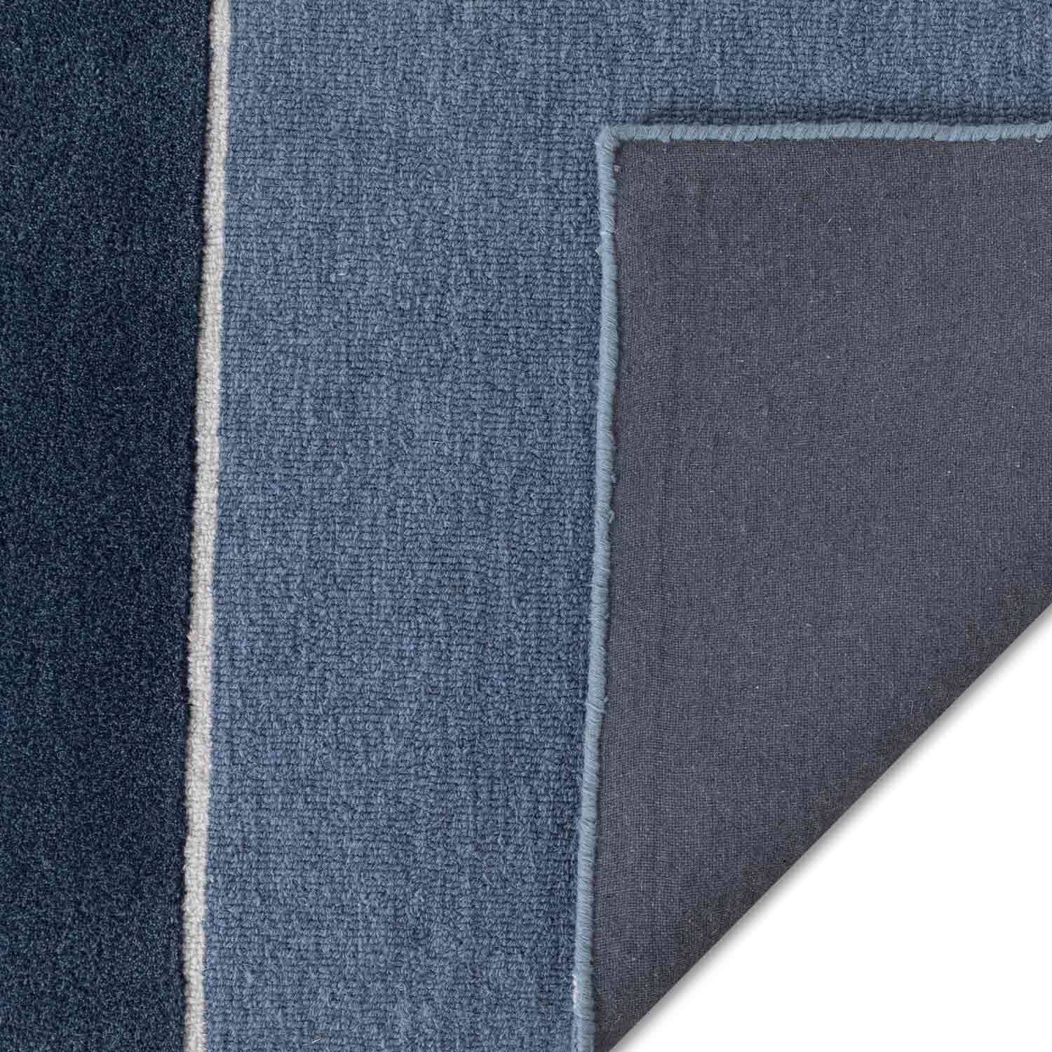 Indigo Sunset Hand Tufted Woollen Rug