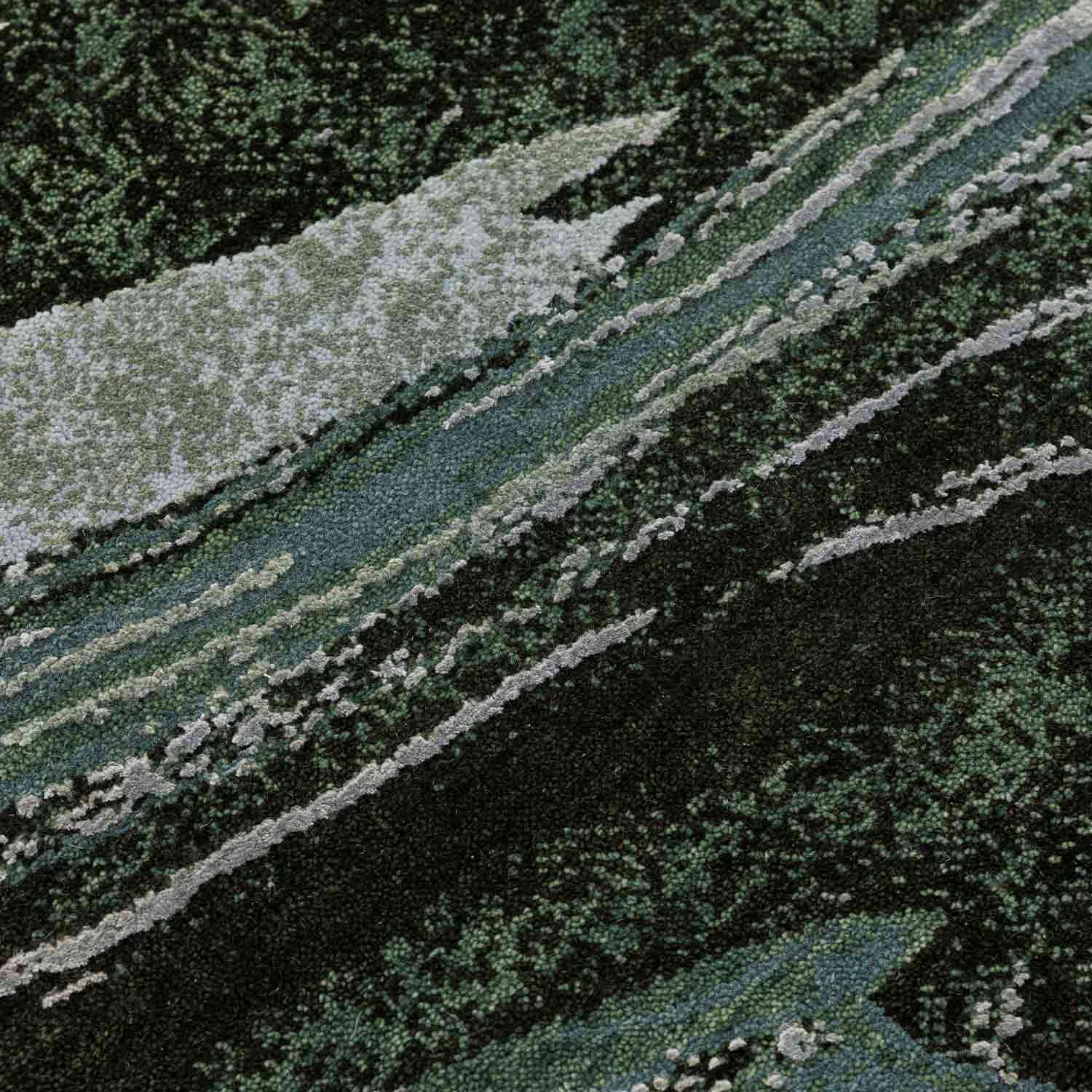 Meadough Hand Knotted Woollen And Viscose Rug