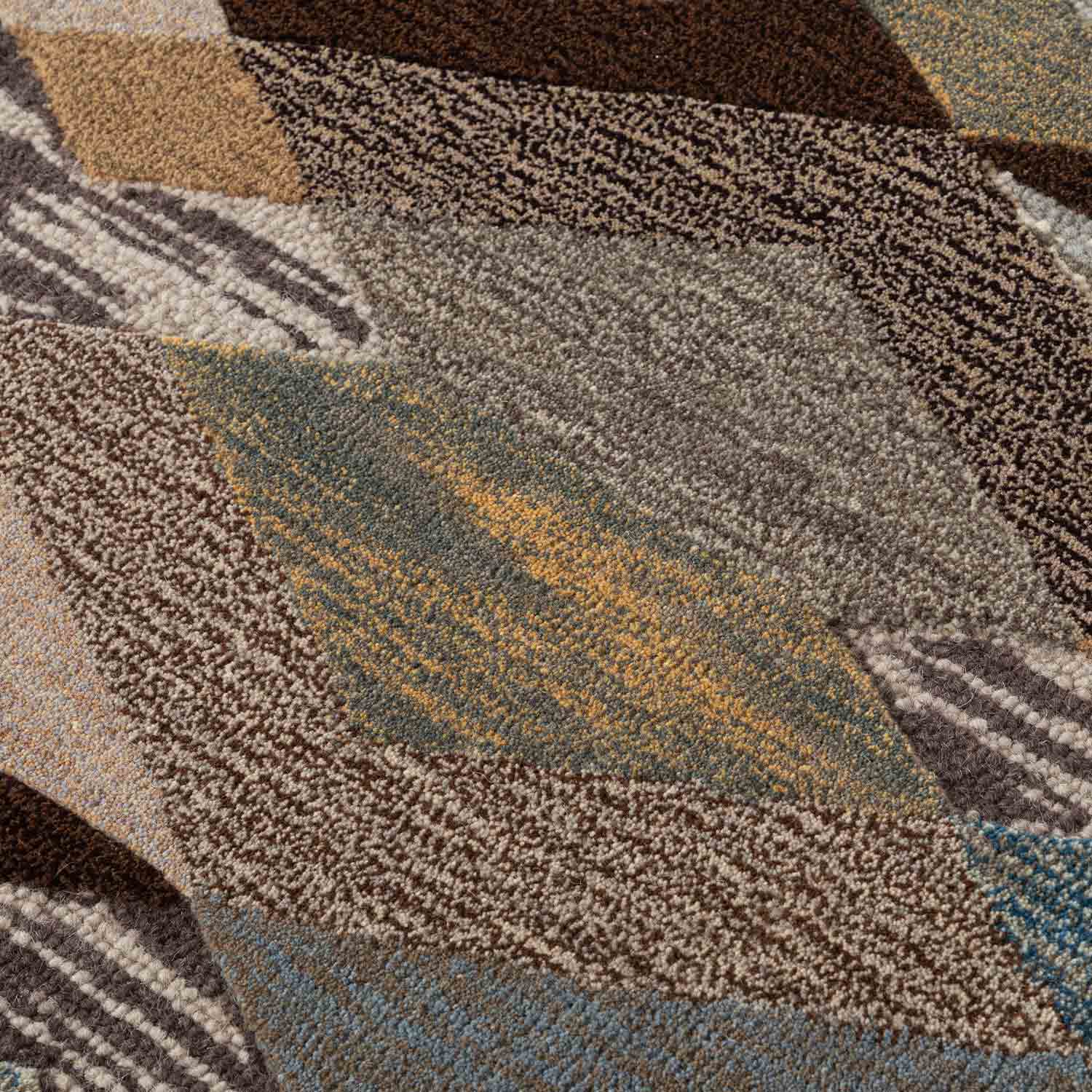Pitagora Natural Hand Tufted Woollen Rug By Mariella Ienna