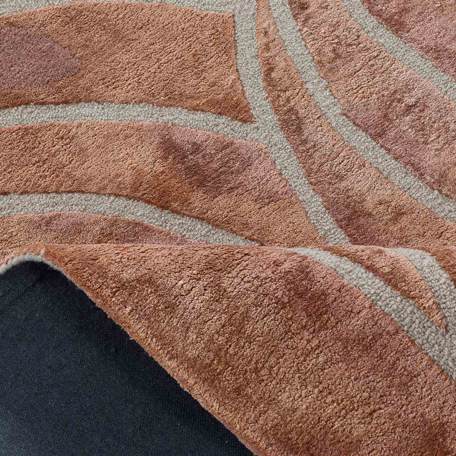 Strato Hand Tufted Woollen And Viscose Runner