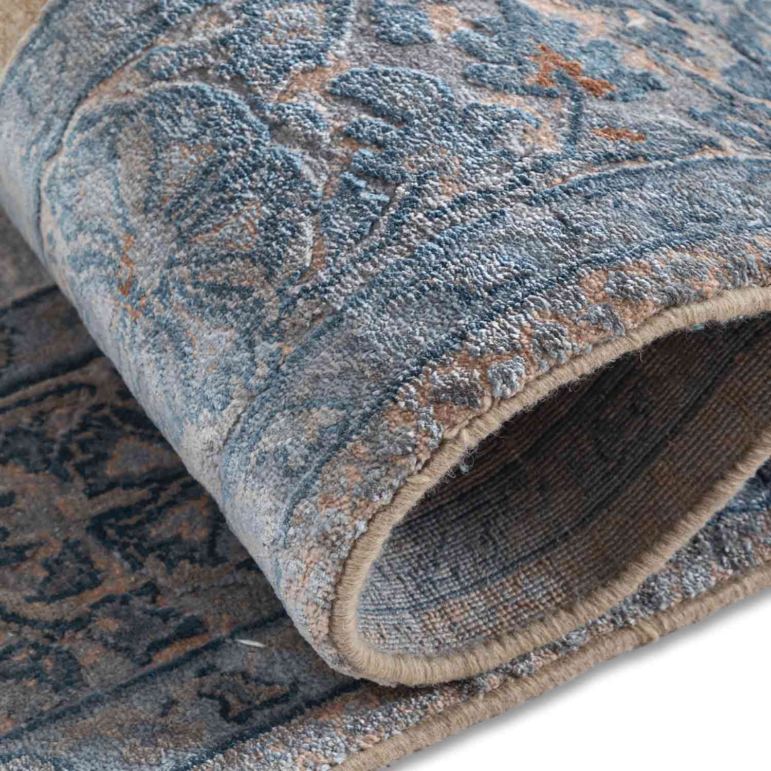 Vrindavan Hand Knotted Silk Rug By Anju Modi