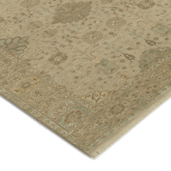 Sultan-Aelle Hand Knotted Woollen And Silk Rug
