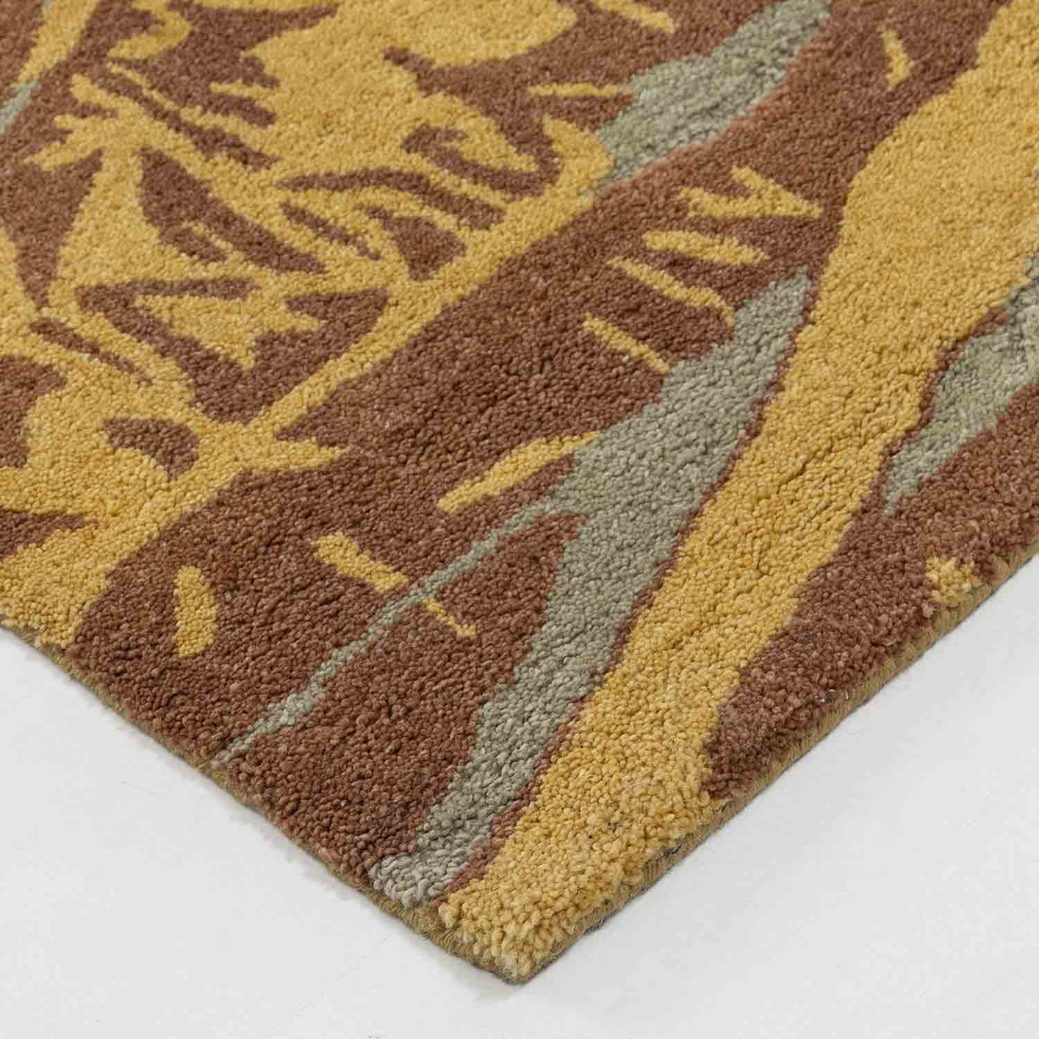 Flax Hand Tufted Wool And Viscose Rug