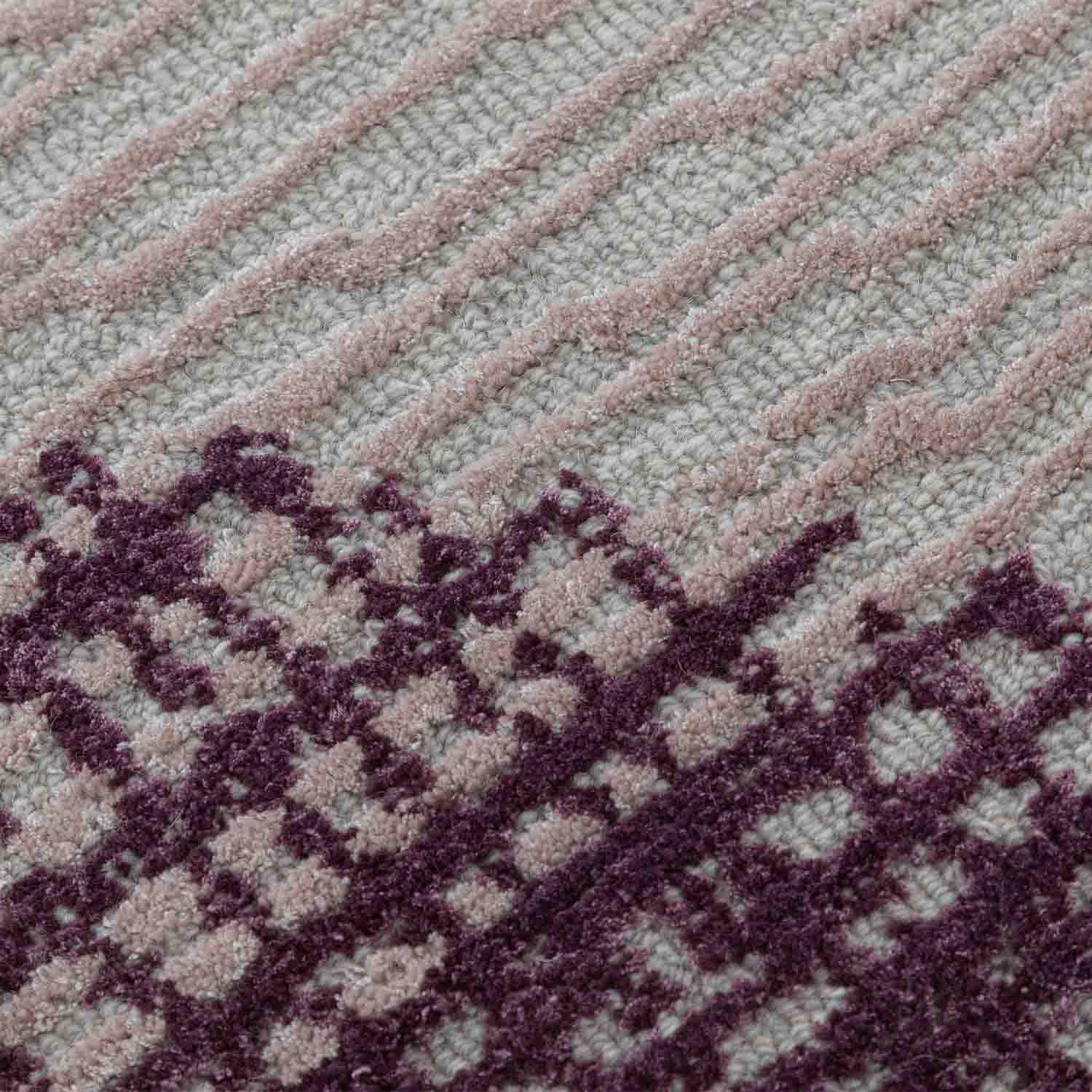 Cairo Hand Tufted Woollen And Viscose Rug