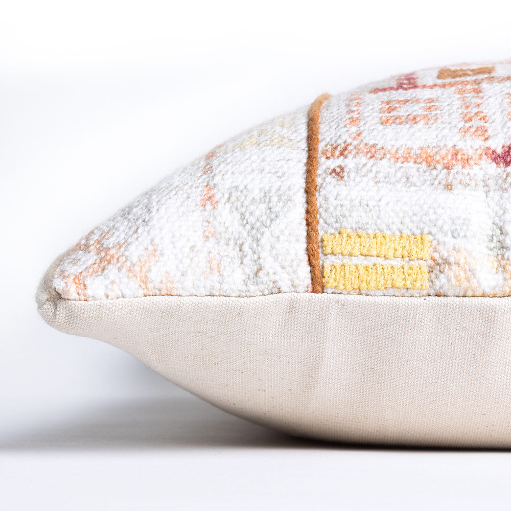 Sahaja Printed and Embroidered Cushion Cover