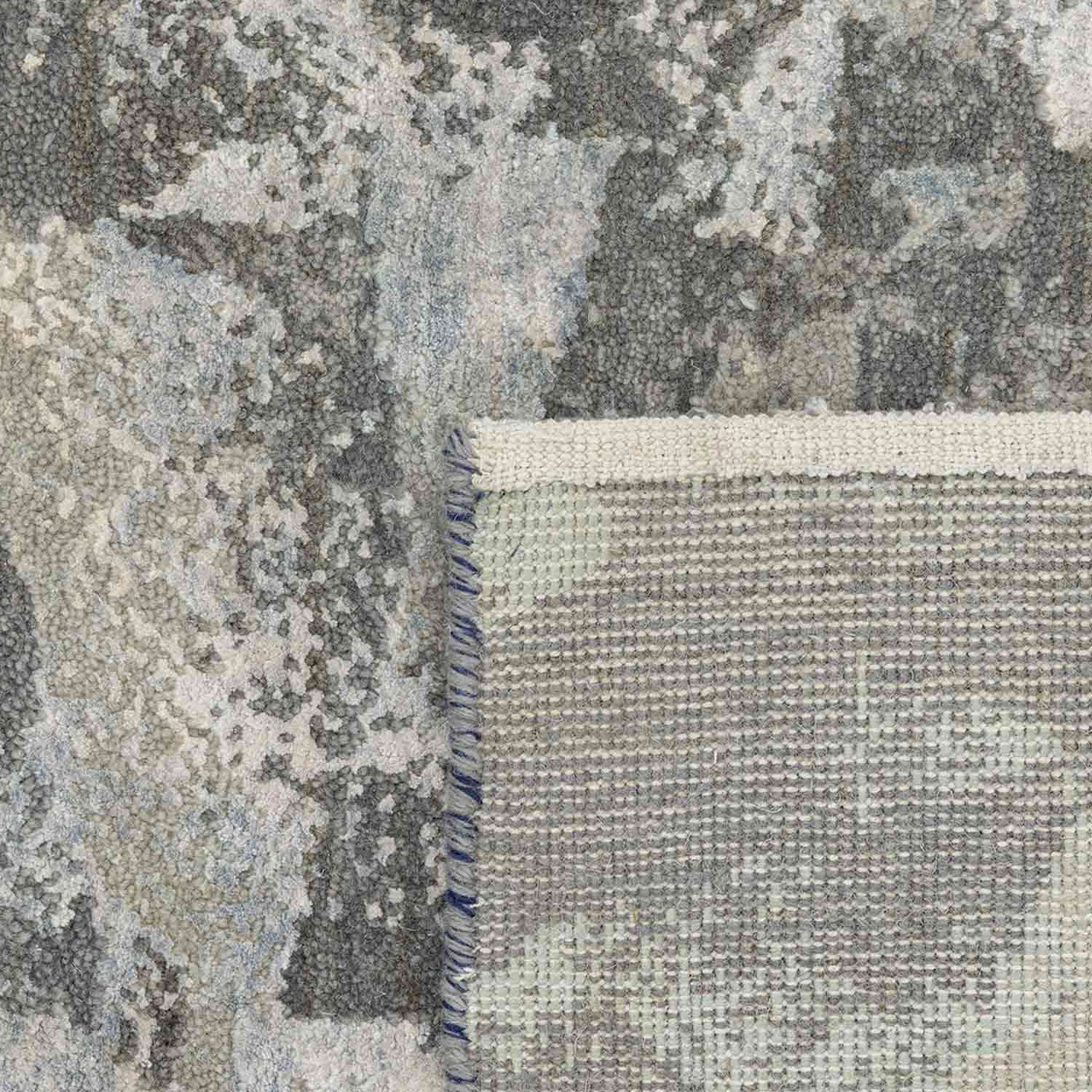 Storme Hand Knotted Woollen And Viscose Rug
