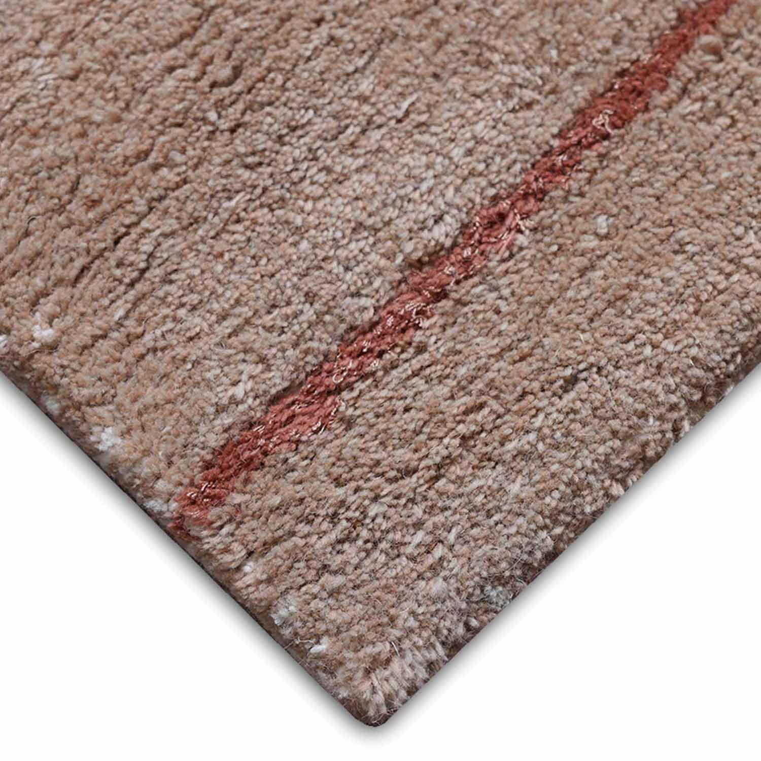 Maibe Hand Tufted Woollen And Viscose Rug