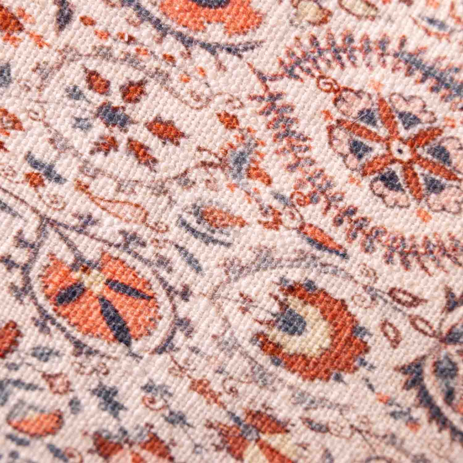 Ancestral Digital Printed Cotton Lumbar Cushion Cover