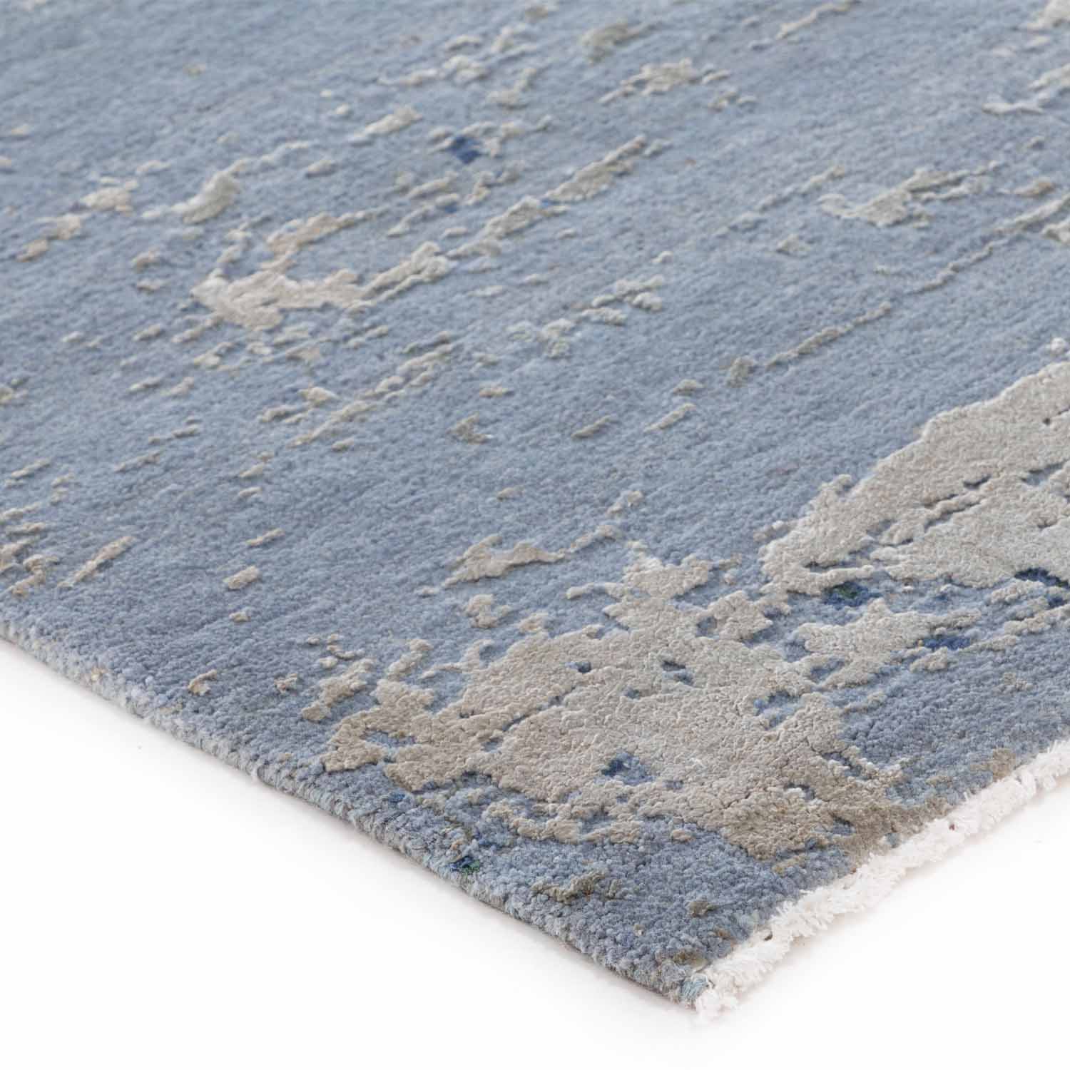 Oceanslade Hand knotted Woollen And Silk Rug