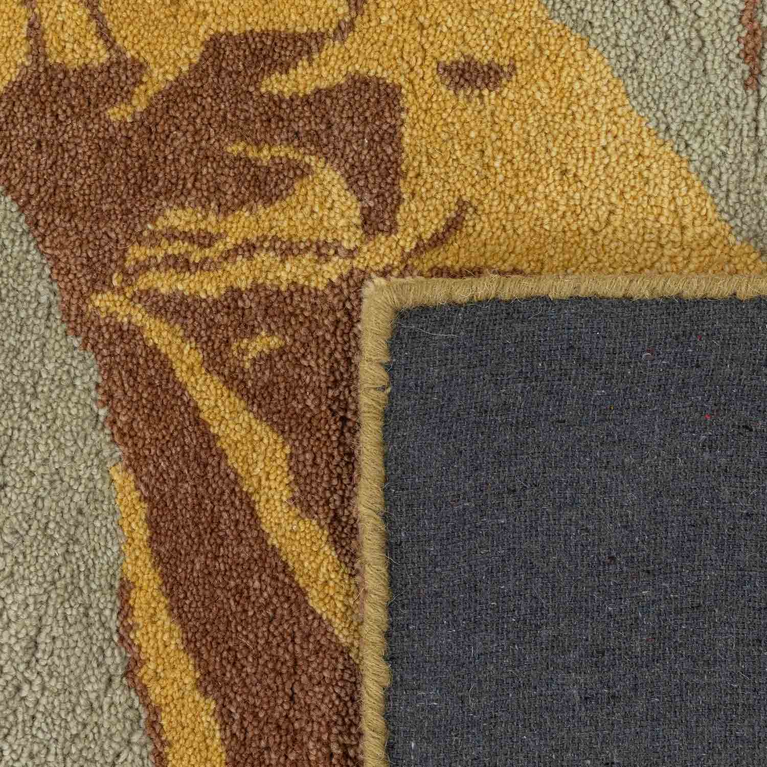 Flax Hand Tufted Wool And Viscose Rug