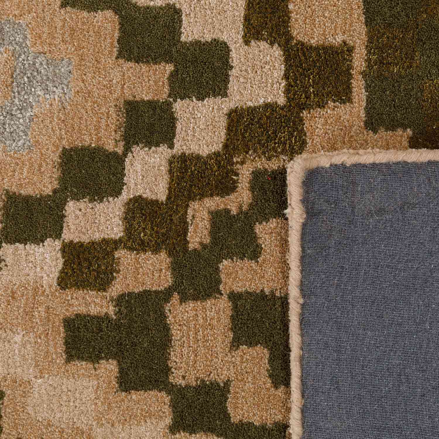 Whirlpool Hand Tufted Woollen And Viscose Rug