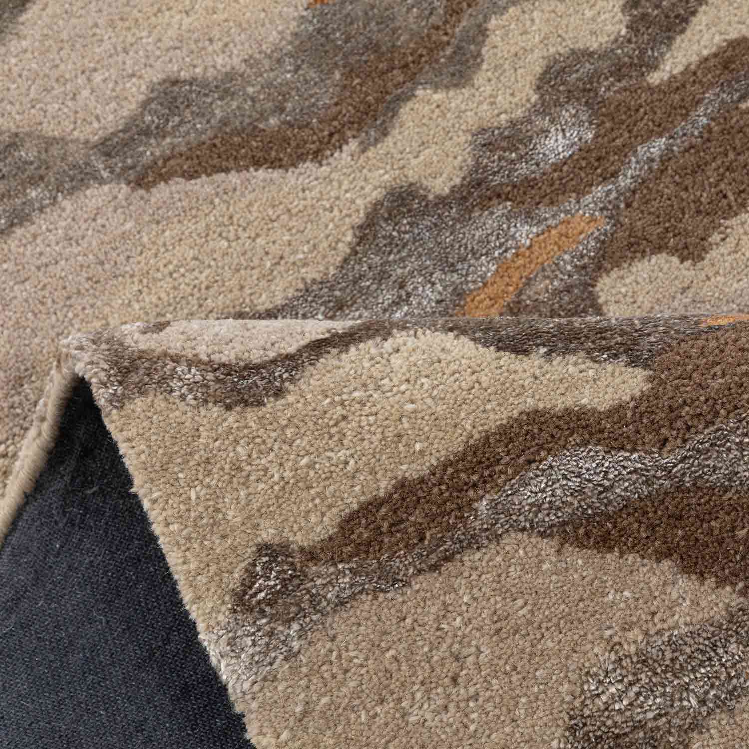 Clayfield Hand Tuftedwoollen And Viscose Rug