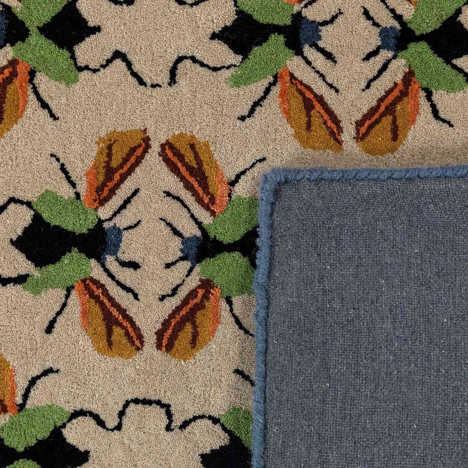 Motif Mania Hand Tufted Woollen And Viscose Rug By Varun Rana