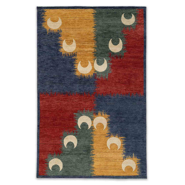 Chandrakala Hand Knotted Woollen Rug