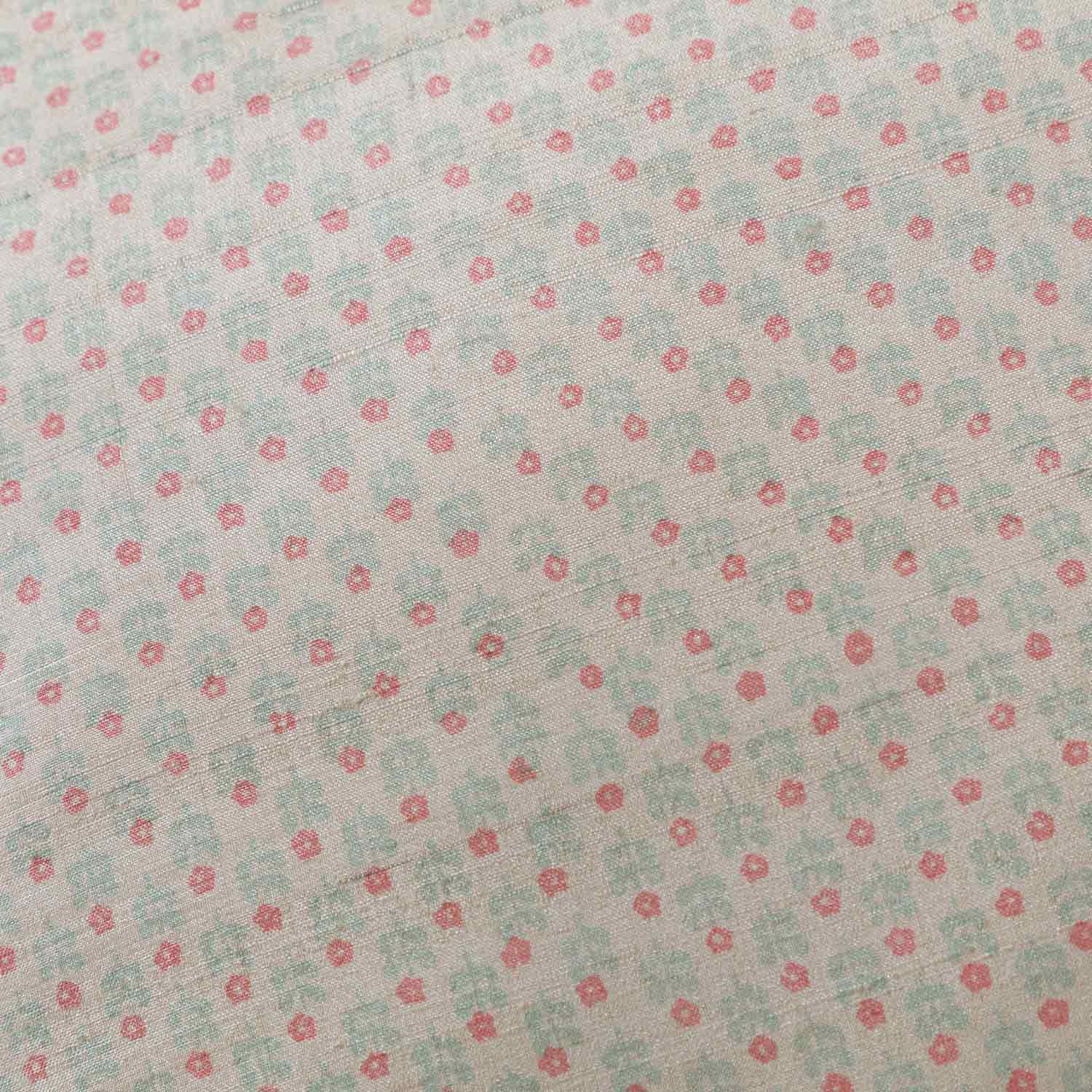 Raqeeb Silk Block Printed Cushion Cover
