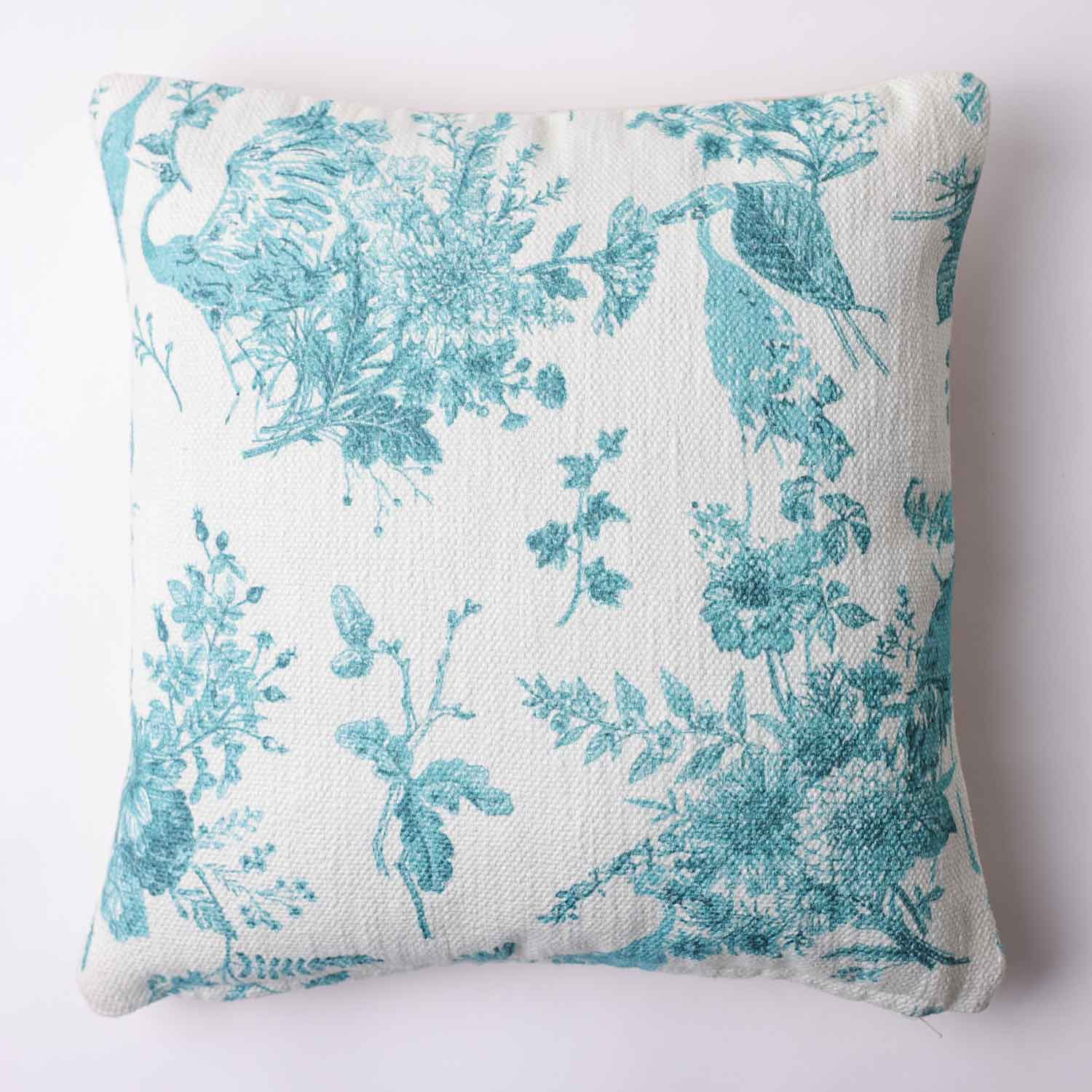 Zest Victorian Digital Printed Cotton Cushion Cover