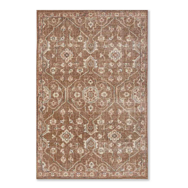 Carob Hand Knotted Woollen Rug