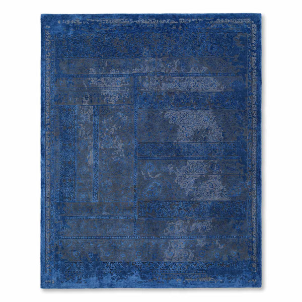 Syahi Hand Tufted Woollen And Viscose Rug By Tarun Tahiliani