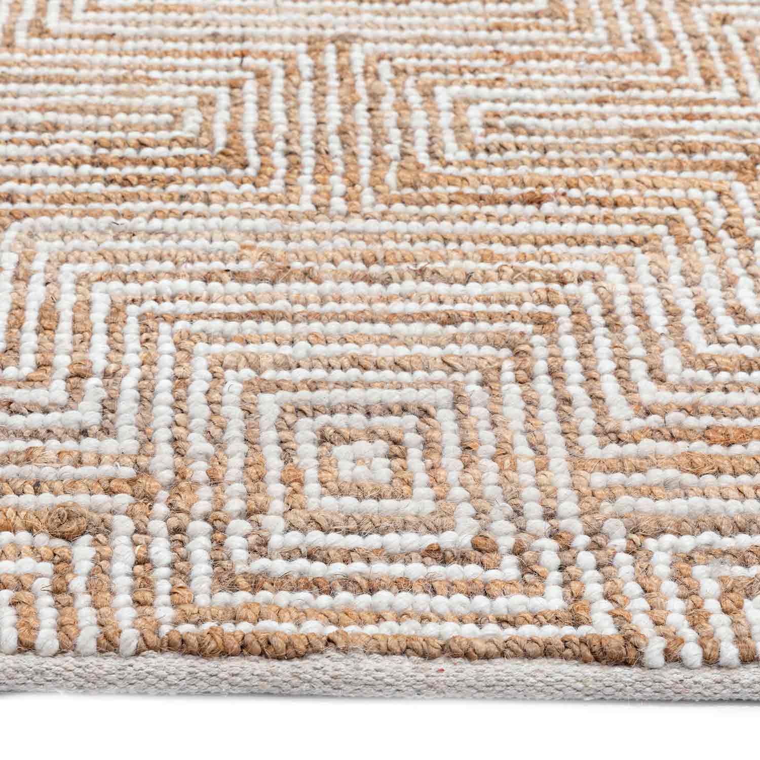 Sufi Woollen And Jute Dhurrie