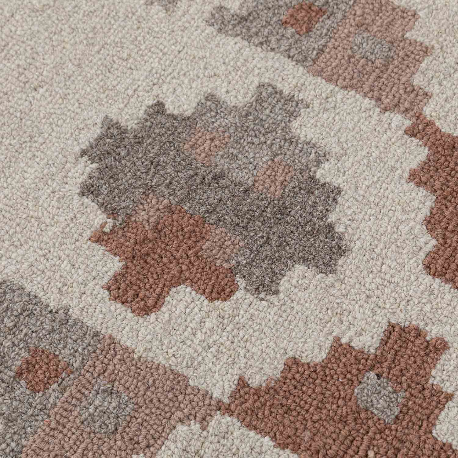 Pixel Pathhand Tufted Woollen Rug