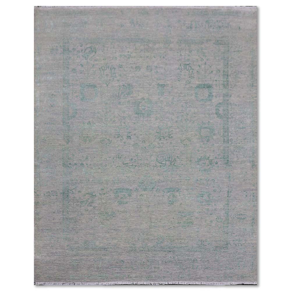 Alana Hand Knotted Woollen And Viscose Rug