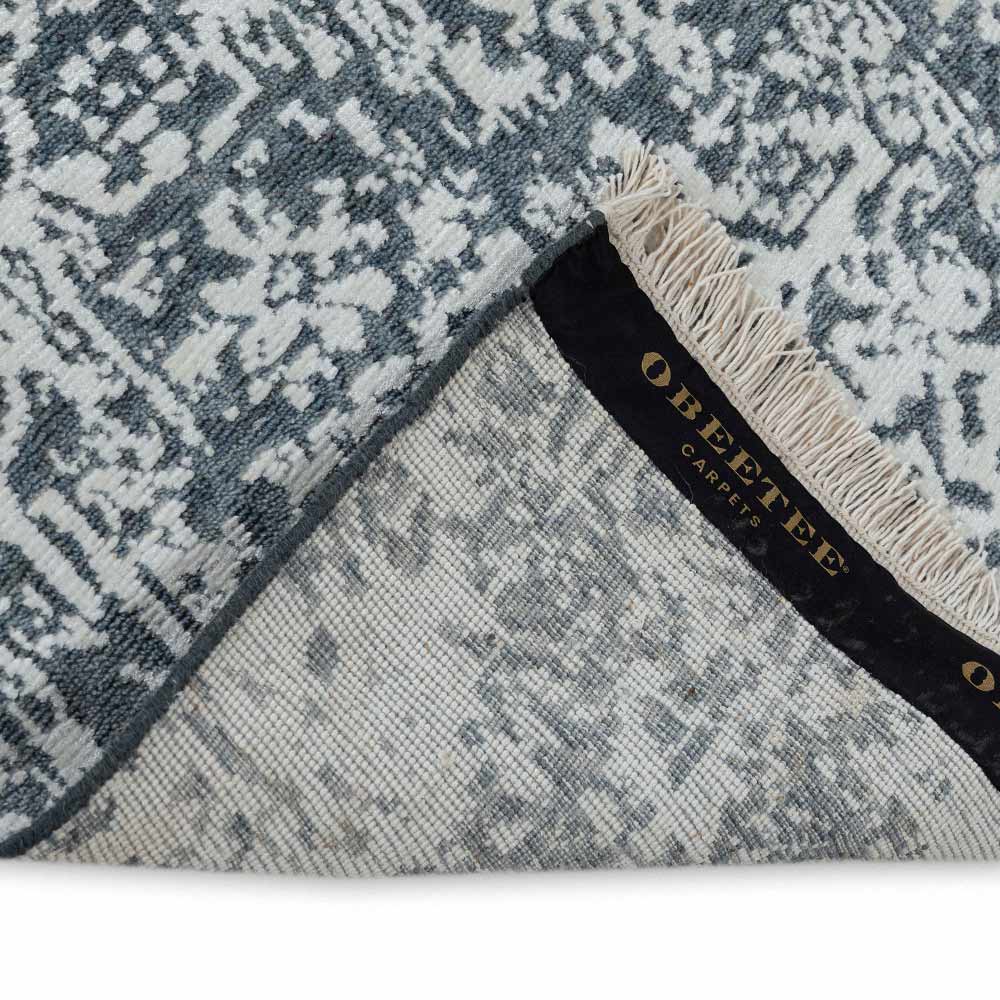 Noor-C Hand Knotted Woollen And Viscose Rug